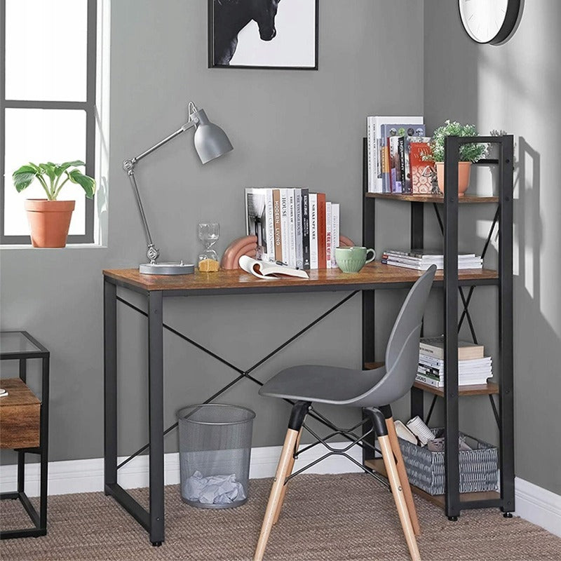 INDUSTRIAL METAL DESK SHELVES LOFT BOOKCASE RUSTIC VINTAGE EAN (GTIN) 5904890440470