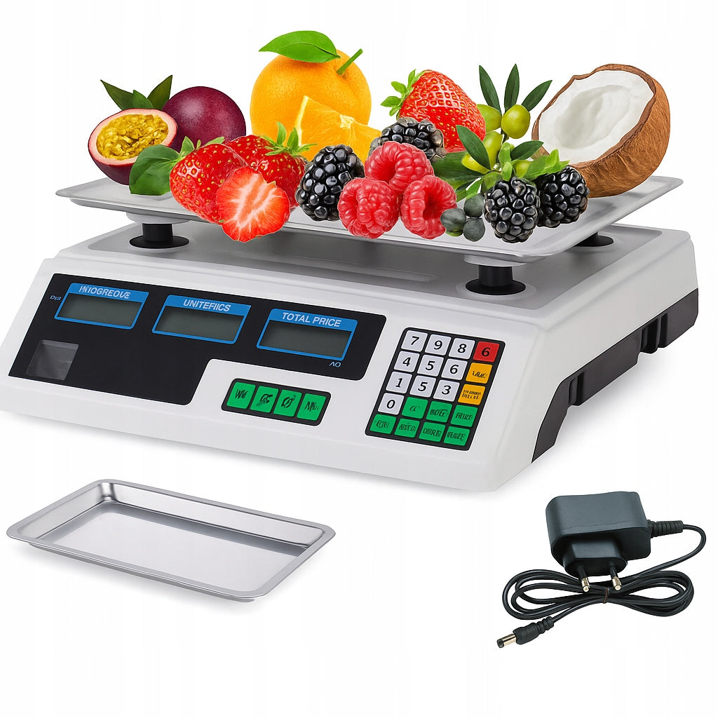 INDUSTRIAL WAREHOUSE ELECTRONIC SCALE WITH 40KG BATTERY