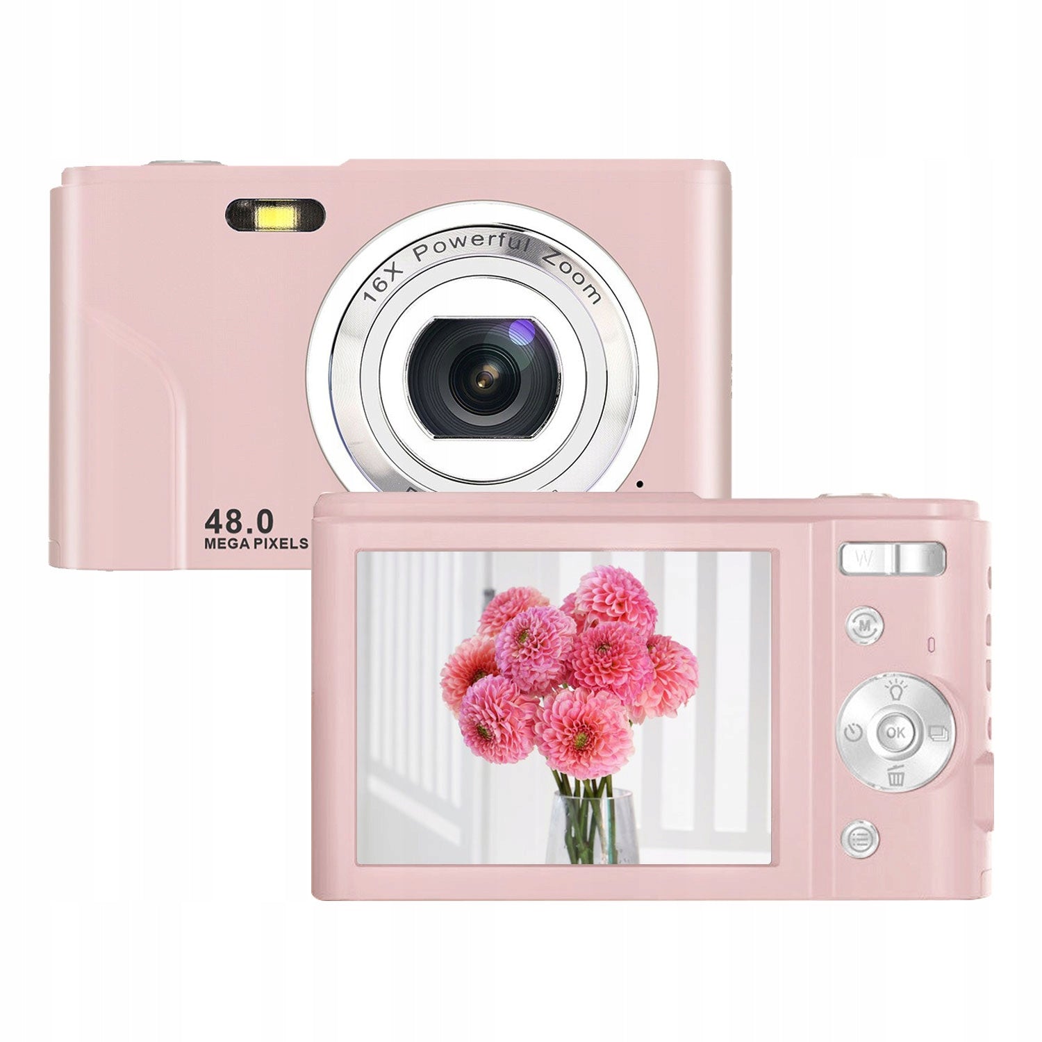 INF 48 MP Digital Camera, 1080p FHD, 16x Zoom, 32 GB Memory Card Brand no brand