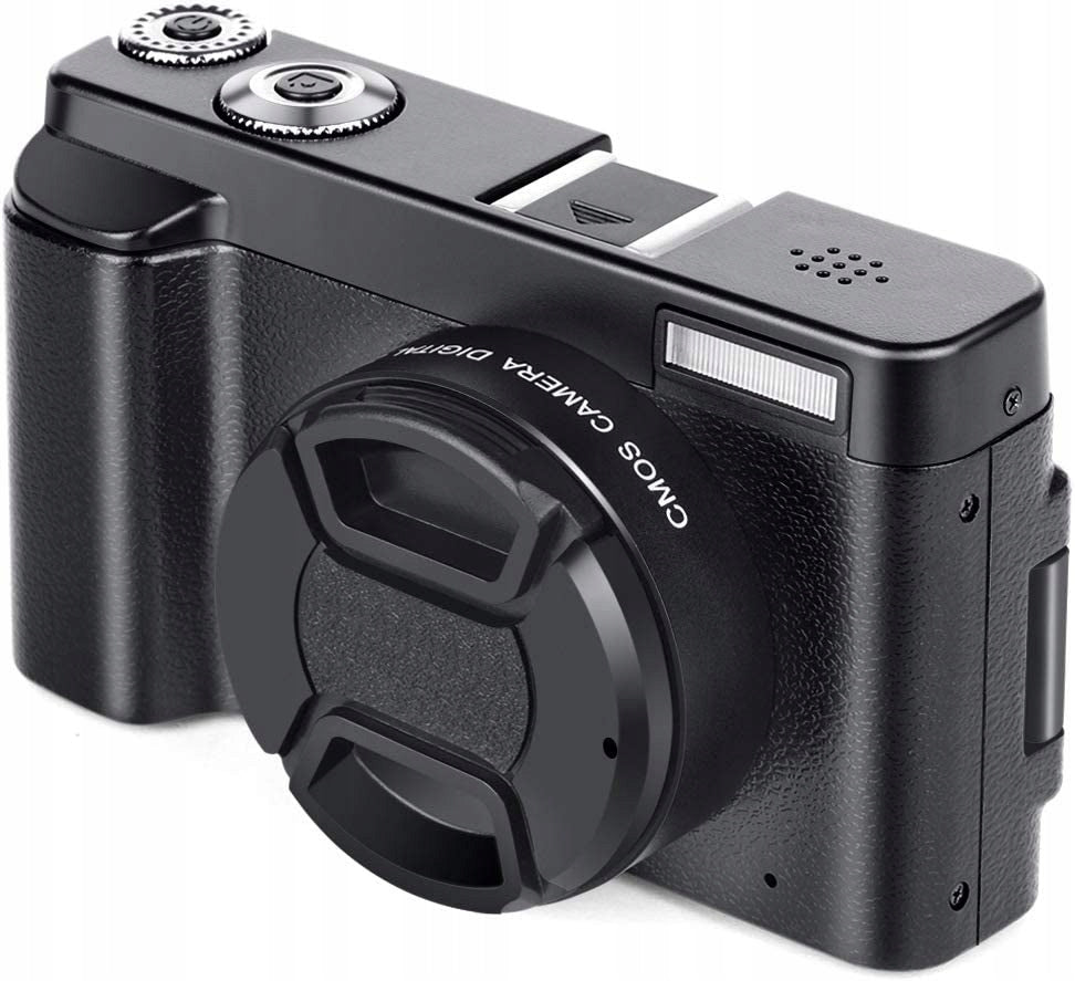 INF 48 MP Digital Camera, 1080p HD, 16x Zoom, Tilting Screen Black Model Digital camera