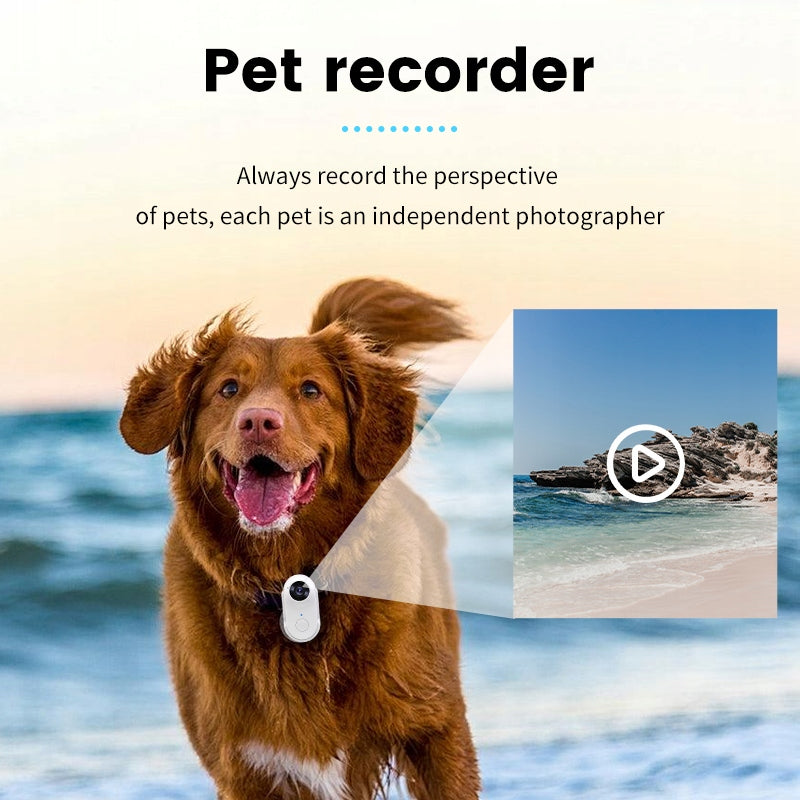 INF Sports Camera / Pet Camera with Silicone Collar Model CMR-XXDA100P3-11D