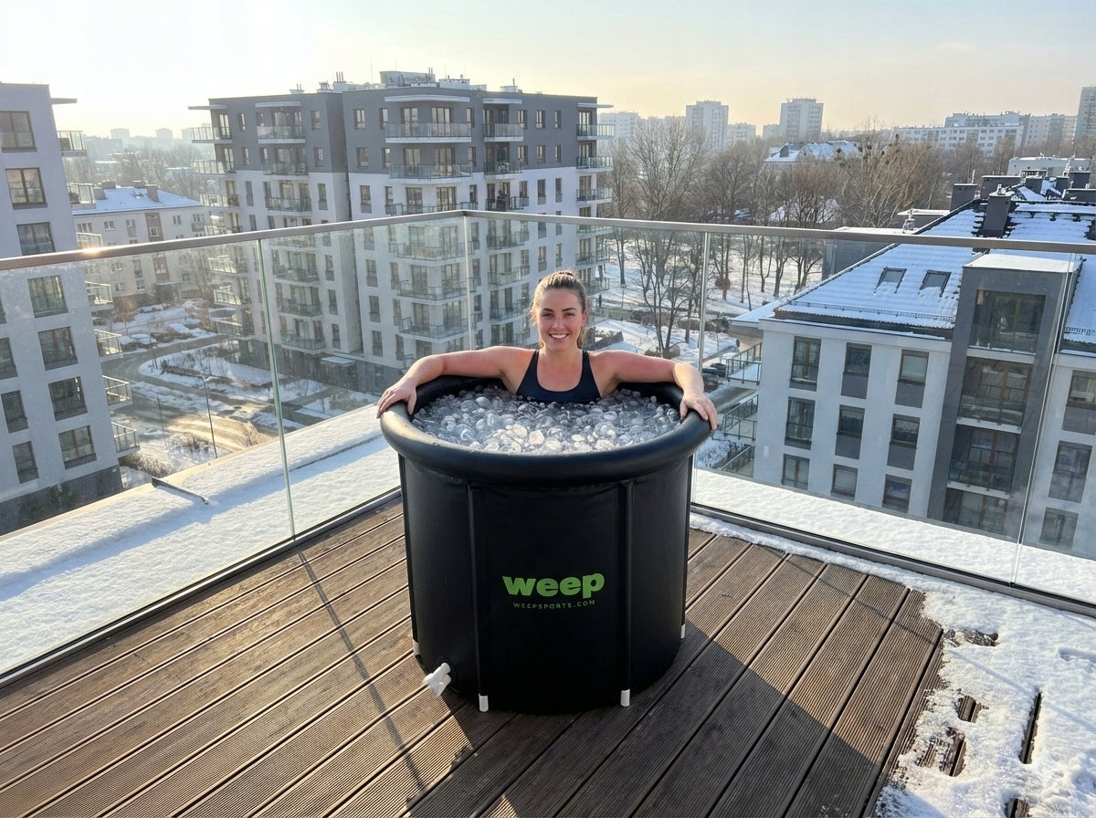 INFLATABLE BATHTUB WEEP FOR REGENERATION 390L 85x80cm Manufacturer code Wanna do morsowania i kąpieli lodowych 85x80