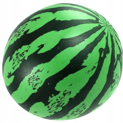 INFLATABLE BEACH RUBBER BALL FOR GARDEN WATERMELON BALL FOR CHILDREN 22cm