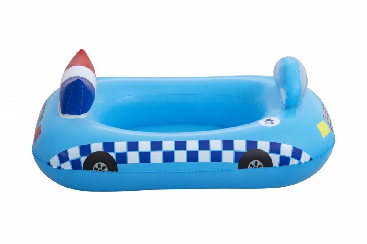 INFLATABLE BOAT PONTOON FOR CHILDREN POLICE SIREN SOUND BESTWAY Certificates and opinions CE