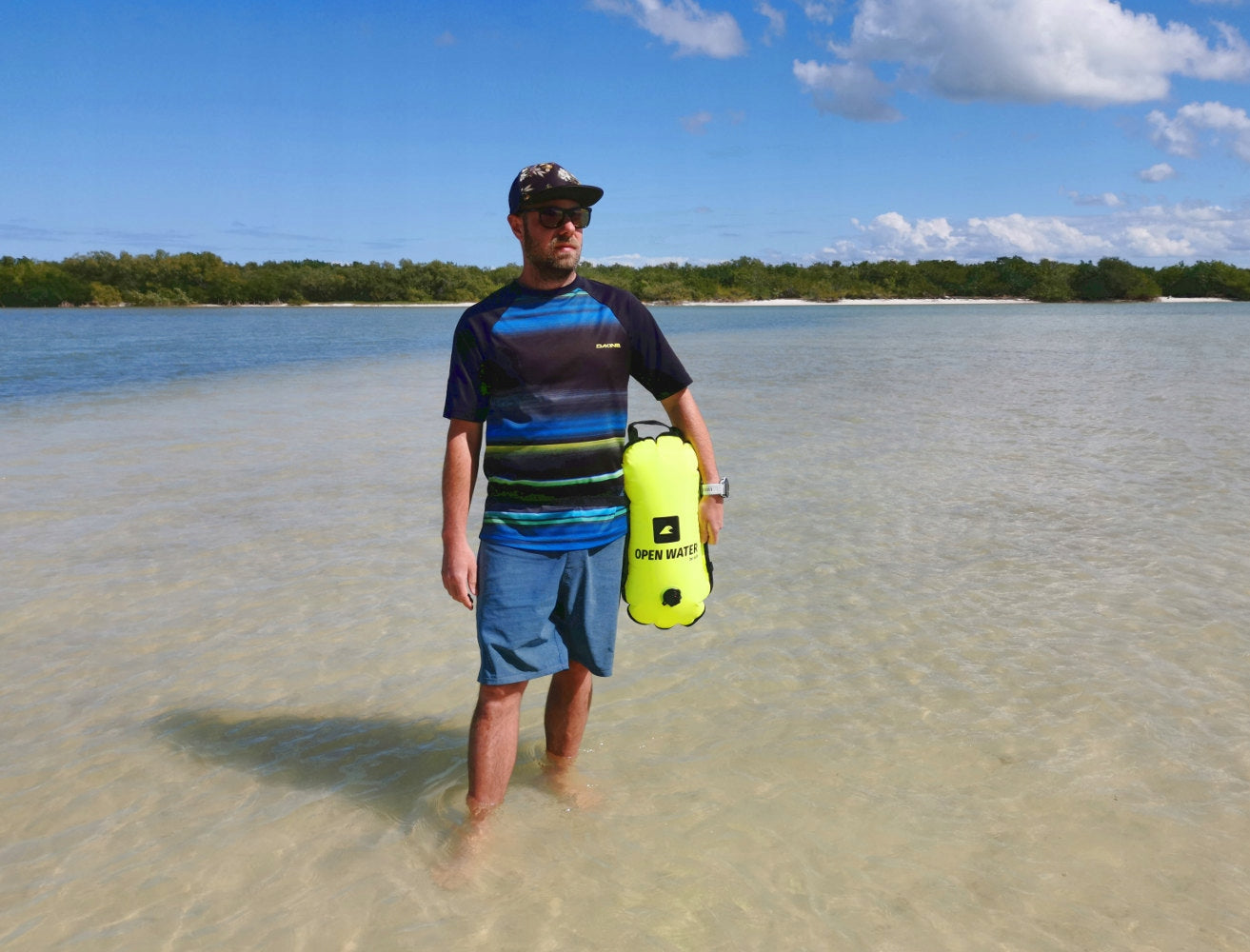 INFLATABLE BOOODY - SWIMMING BUOY - SWIMMING BUOY - YELLOW Brand OpenWater