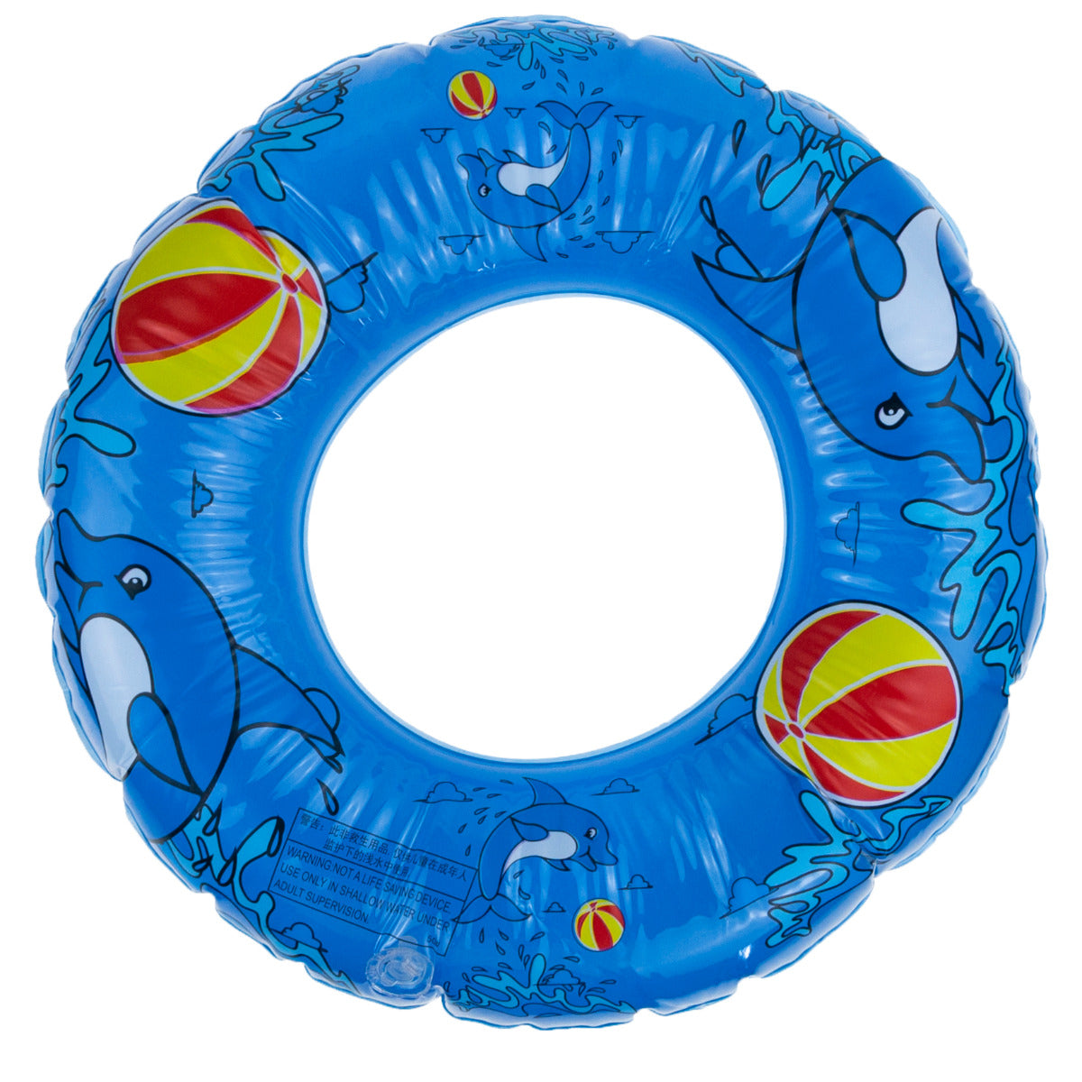 INFLATABLE CIRCLE BEACH WHEEL FOR KIDS TO SWIM IN THE POOL