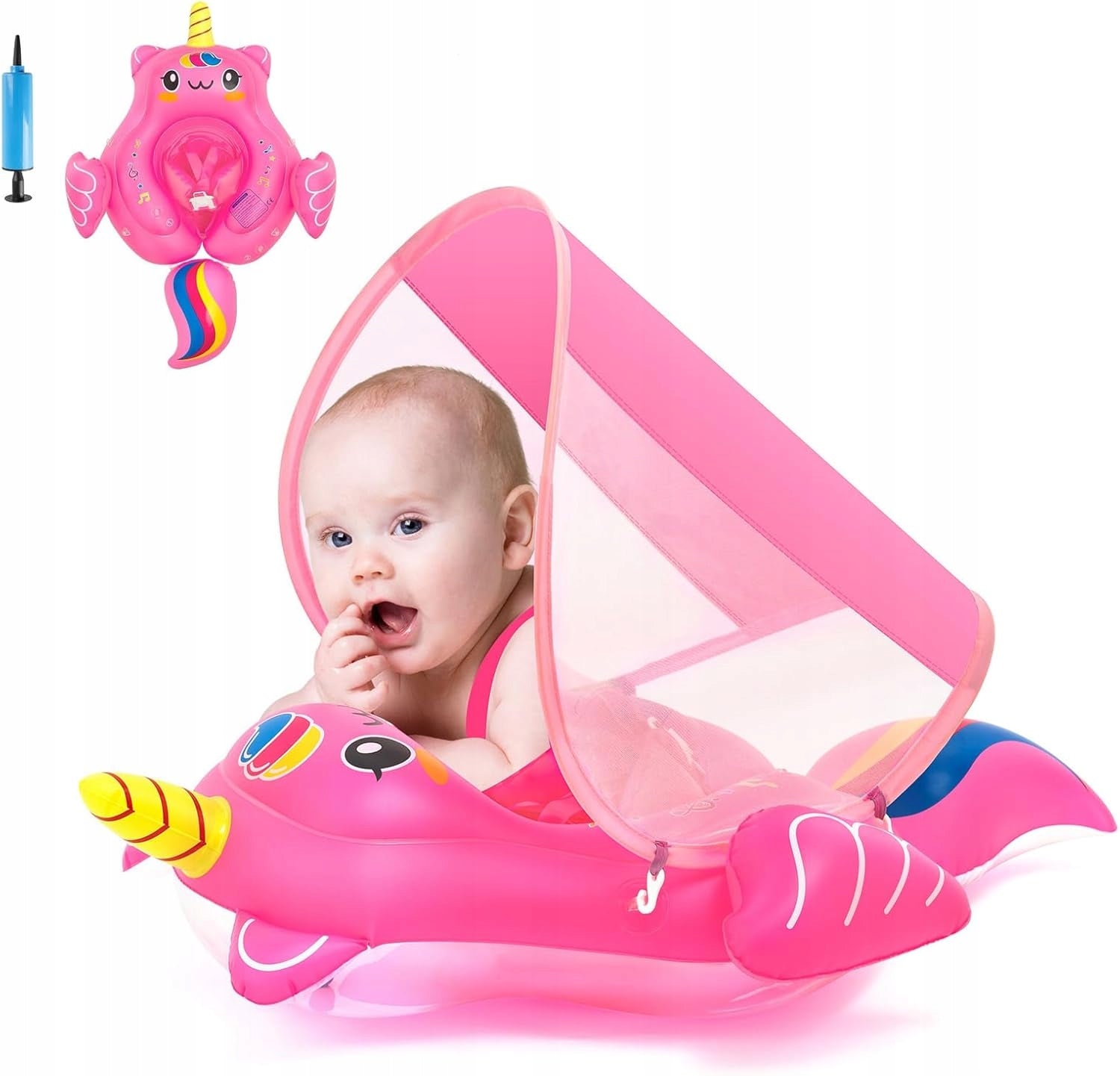 INFLATABLE FLOAT FOR INFANT CHILDREN NEWBORN SWIMMING POOL LEARNING TO SWIM