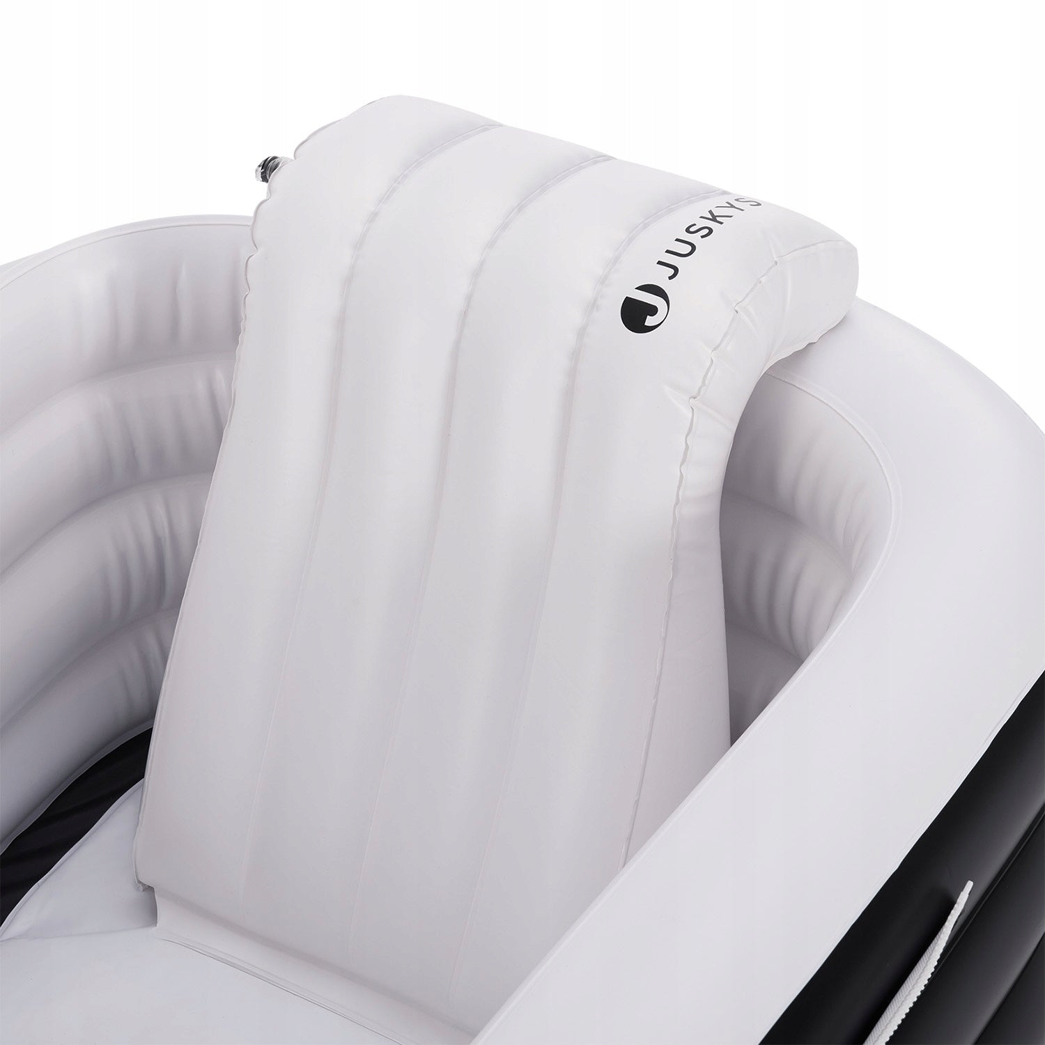 INFLATABLE FOLDING BATHTUB 300L PUMP COVER GARDEN POOL FOR ADULTS Product width 81 cm