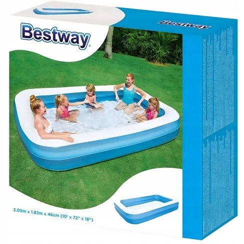 INFLATABLE GARDEN POOL FOR CHILDREN FAMILY LARGE FOR GARDEN BESTWAY 305x183