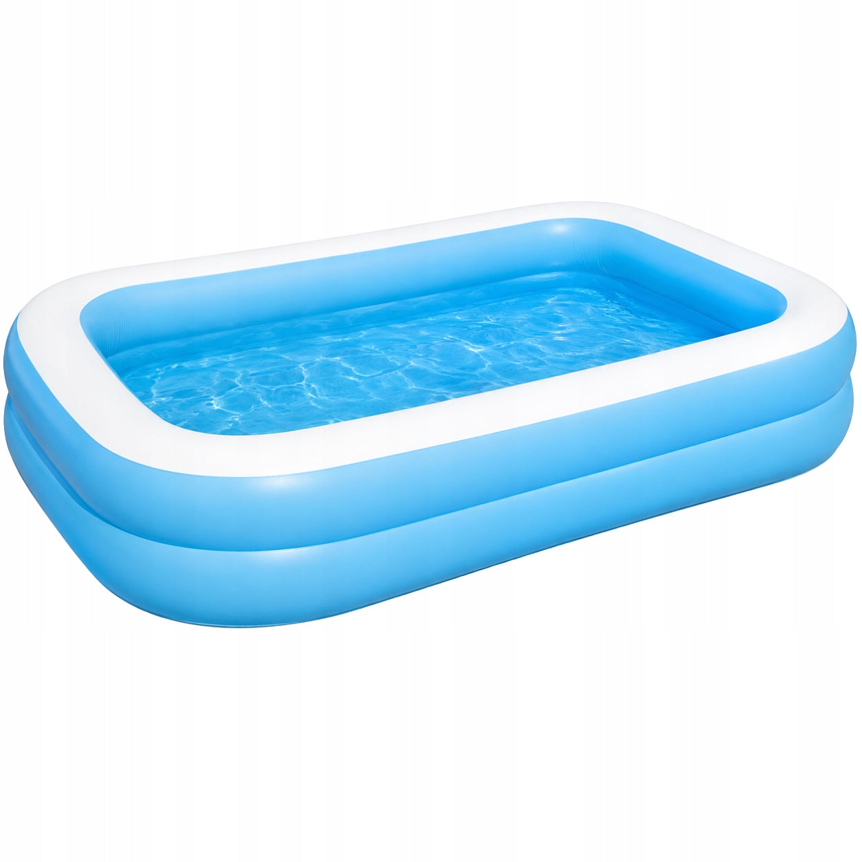 INFLATABLE GARDEN POOL LARGE FAMILY FOR CHILDREN 200x150 BLUE 450L