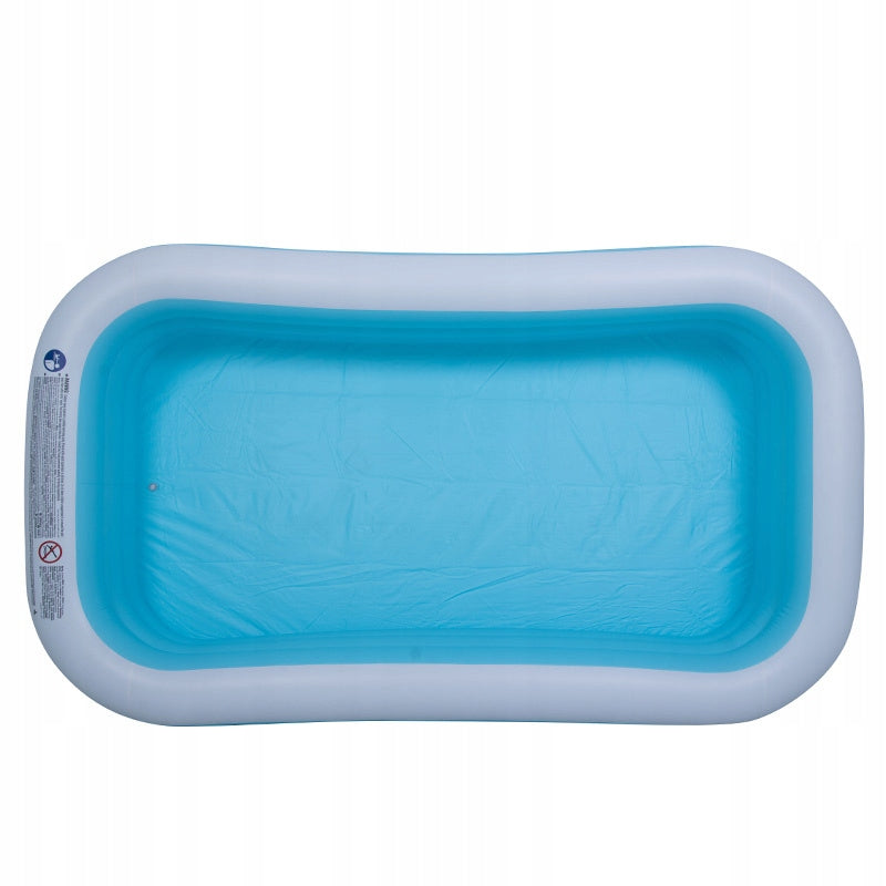 INFLATABLE GARDEN POOL PUMPED FOR CHILDREN LARGE RECTANGULAR 305X183CM Series Family Fun Pool