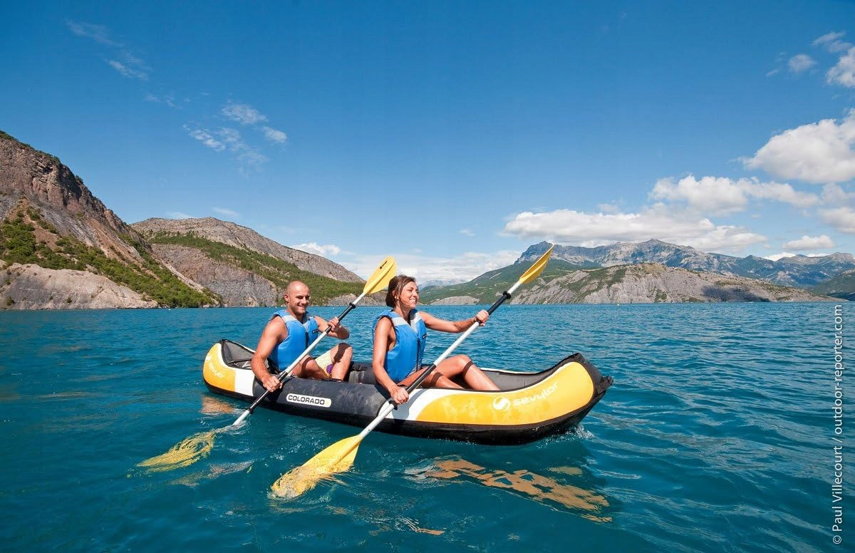 INFLATABLE KAYAK FOR 2 PEOPLE 331X88 CM SET PADDLE PUMP Number of seats 1