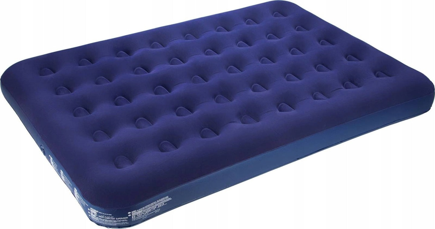 INFLATABLE MATTRESS DOUBLE VELOUR HIKING BED 191x137 AVENLI