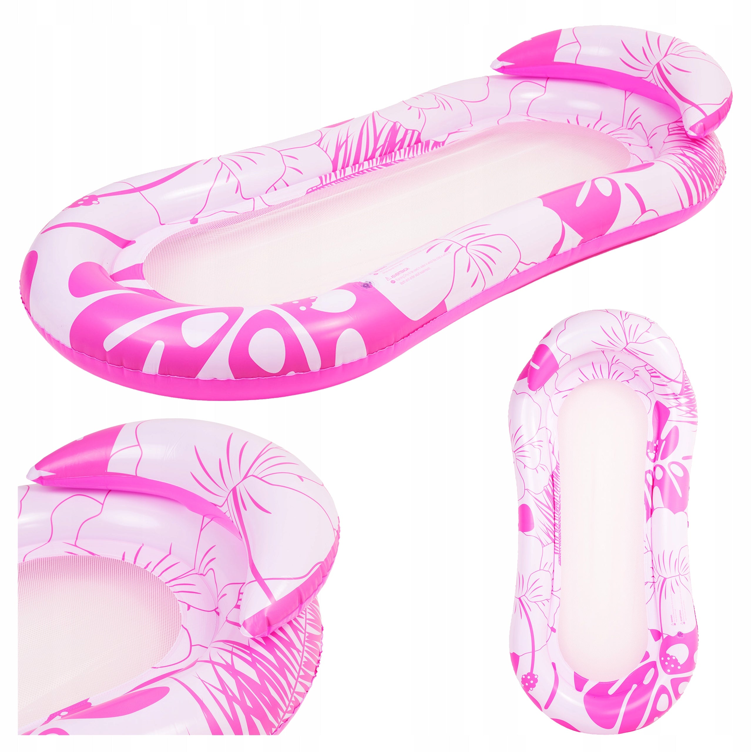 INFLATABLE MATTRESS FOR SWIMMING WATER BEACH WITH MESH SUN LOUNGER FOR BEACH PUMP EAN (GTIN) 5905930960651