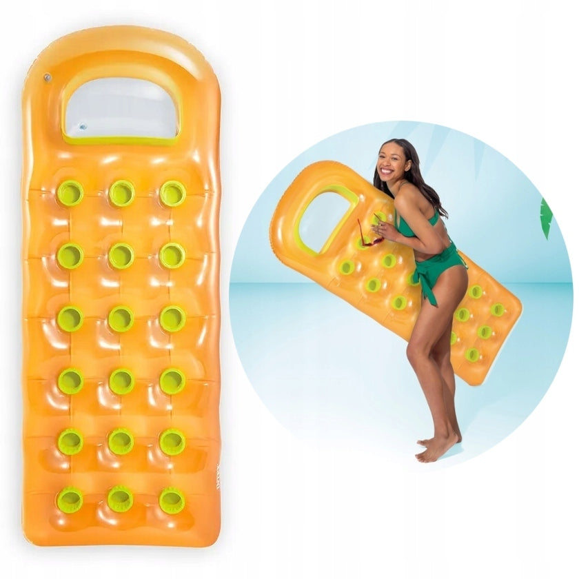 INFLATABLE MATTRESS FOR SWIMMING WATER INTEX 59895 FOR BEACHES FOR ADULTS