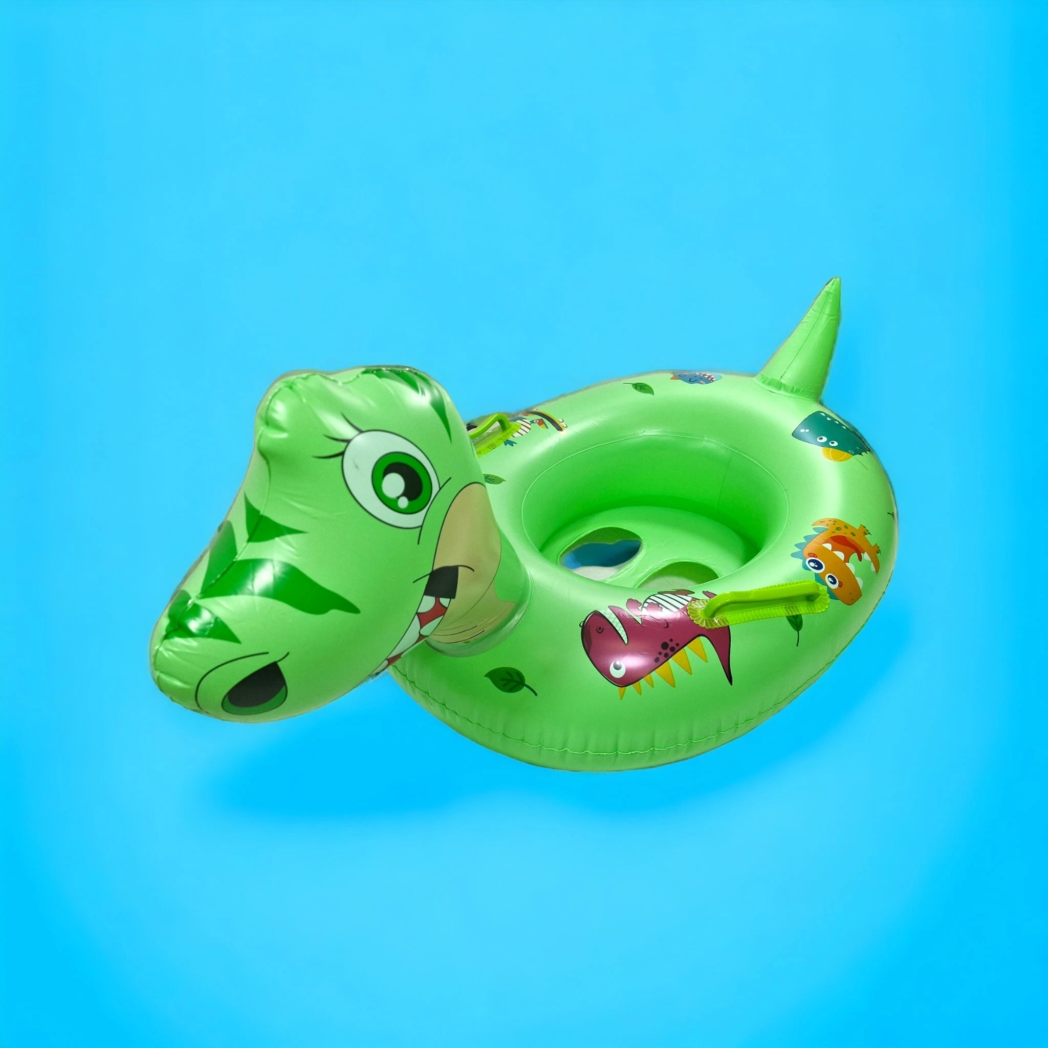 INFLATABLE PONTOON WITH CHILDREN'S SEAT DINOSAUR SWIMMING SEAT XL Product weight with unit packaging 0.2 kg