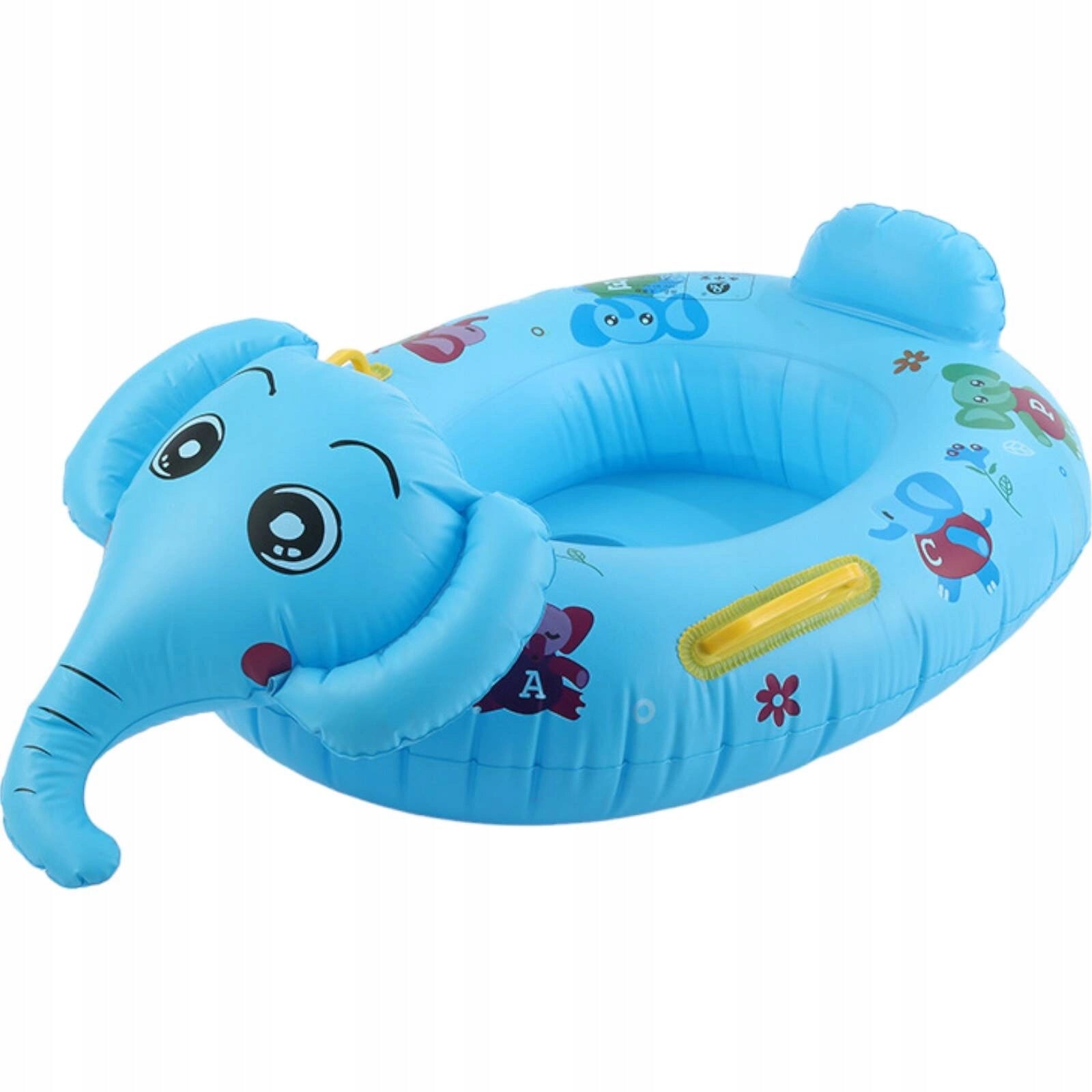 INFLATABLE PONTOON WITH SEAT FOR CHILDREN ELEPHANT SEAT FOR SWIMMING ELEPHANT Additional features handles for holding