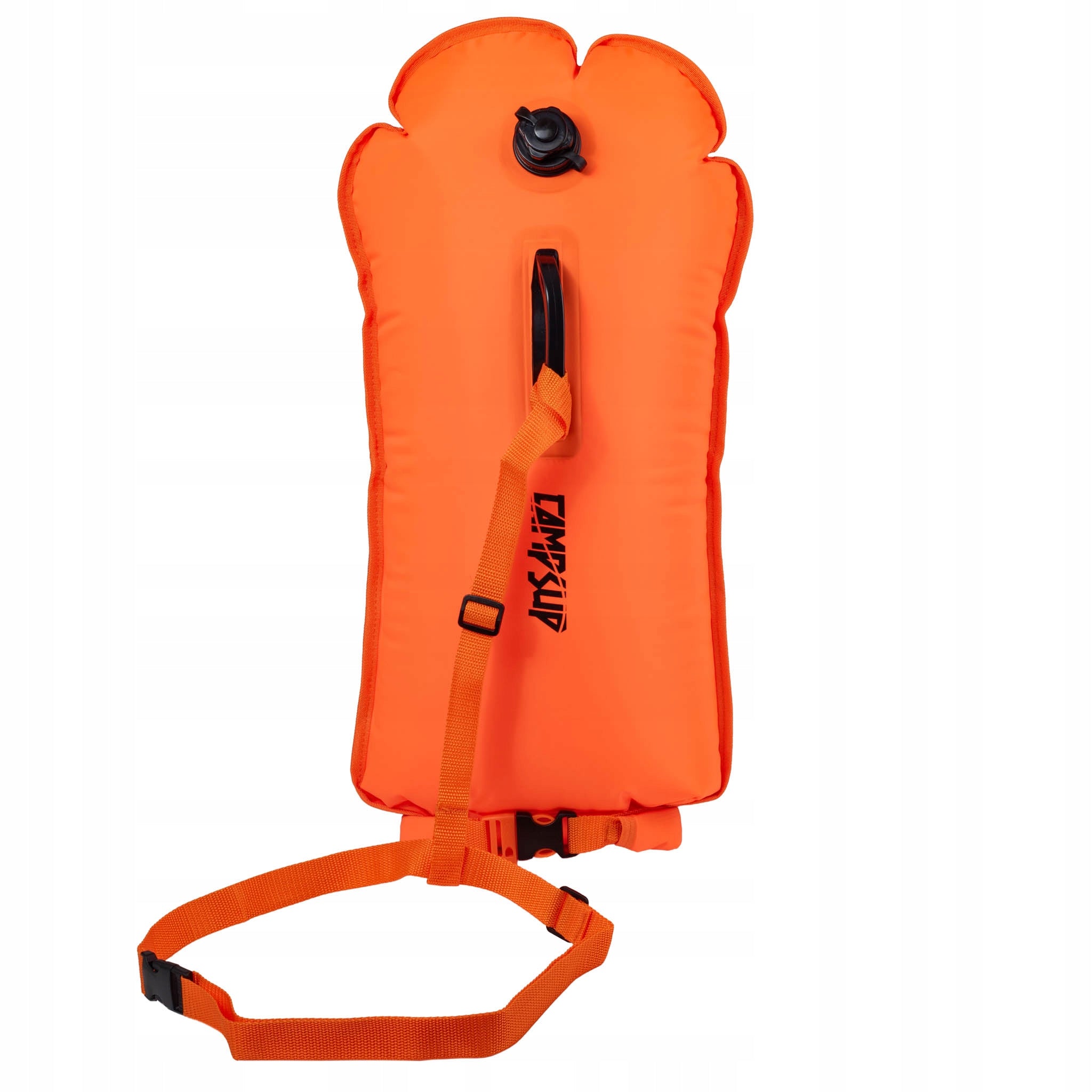 INFLATABLE SAFETY BUOY FOR SWIMMING WITH STRAP 2IN1 DRY POCKET CAMPSUP Brand no brand