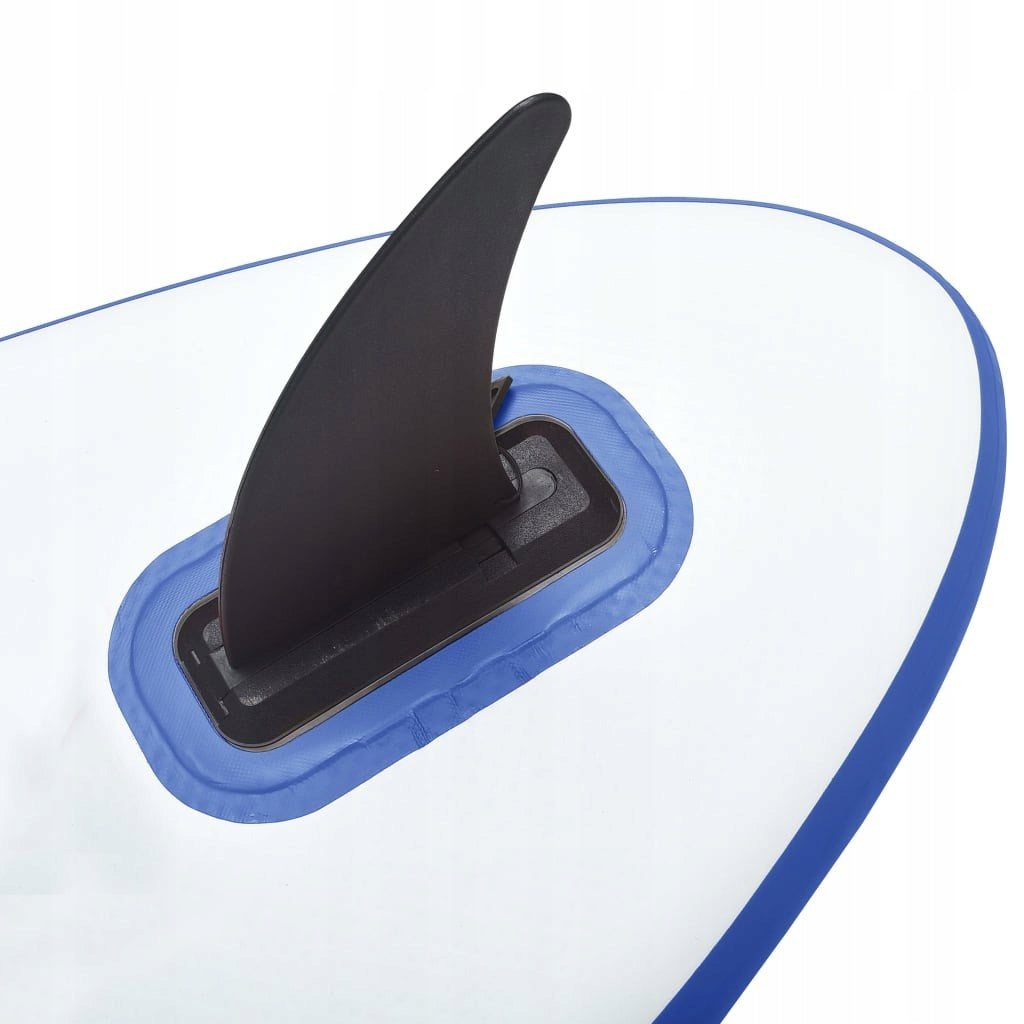 INFLATABLE SUP BOARD WITH SAIL AND ACCESSORIES BLUE AND WHITE Product weight with unit packaging 19 kg