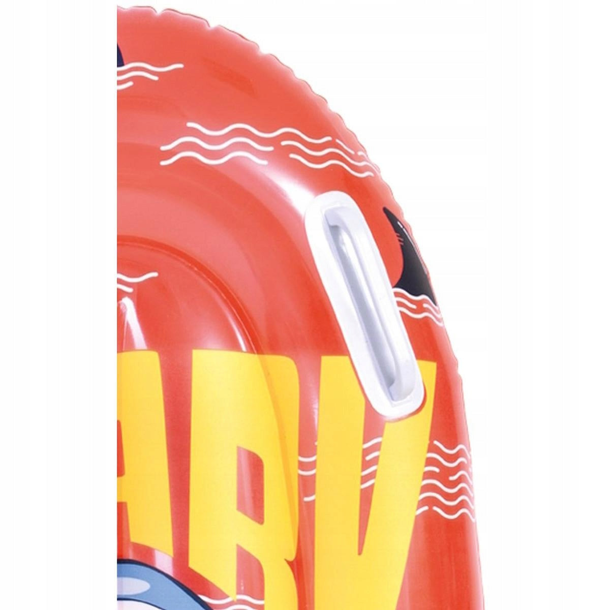 INFLATABLE SWIMMING BOARD 100X50CM SHARK 35017 RED Model 35017