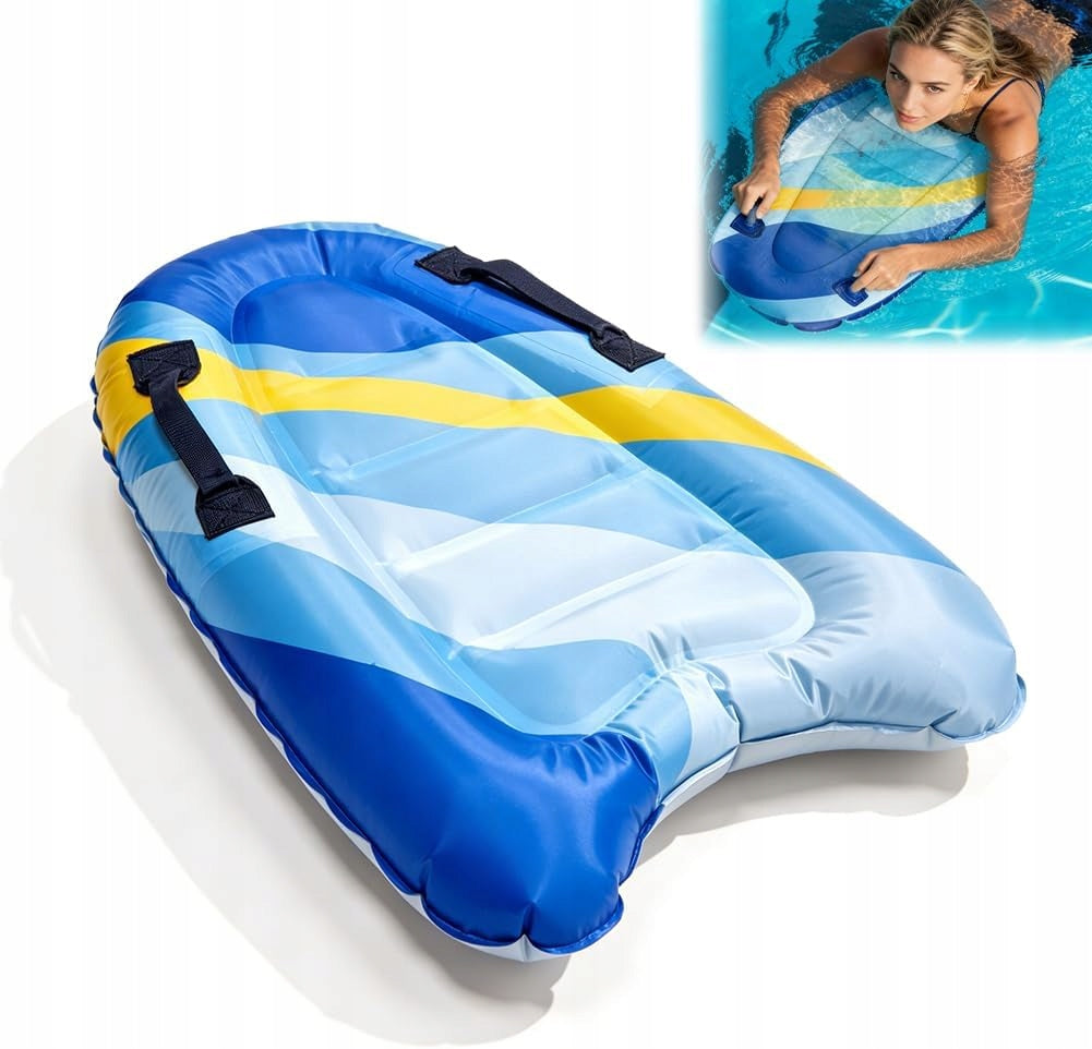 INFLATABLE SWIMMING BOARD FOR LEARNING SWIMMING HOLDER FOR KIDS FOR BEACH