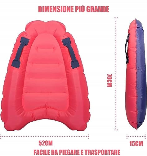 INFLATABLE SWIMMING BOARD SURFING MAT LEARNING POOL BEACH FOR HOME Brand no brand