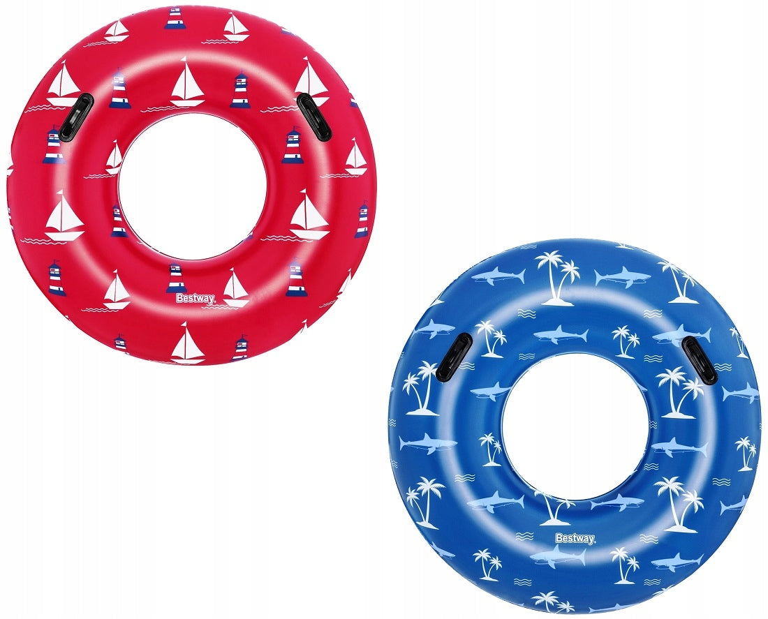 INFLATABLE SWIMMING WHEEL + HANDLES BESTWAY 36353 Product weight with unit packaging 0.721 kg