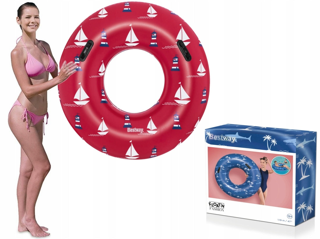 INFLATABLE SWIMMING WHEEL + HANDLES BESTWAY 36353