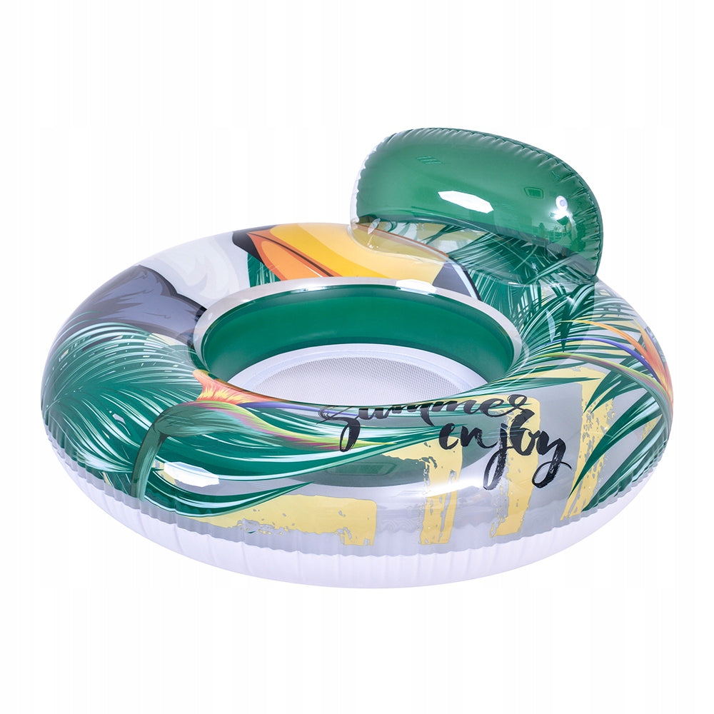 INFLATABLE SWIMMING WHEEL WITH MESH SEAT 93 CM Gender unisex product