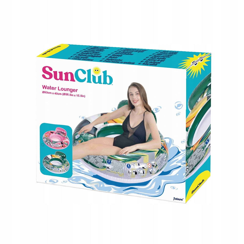 INFLATABLE SWIMMING WHEEL WITH MESH SEAT 93 CM Kind swim ring