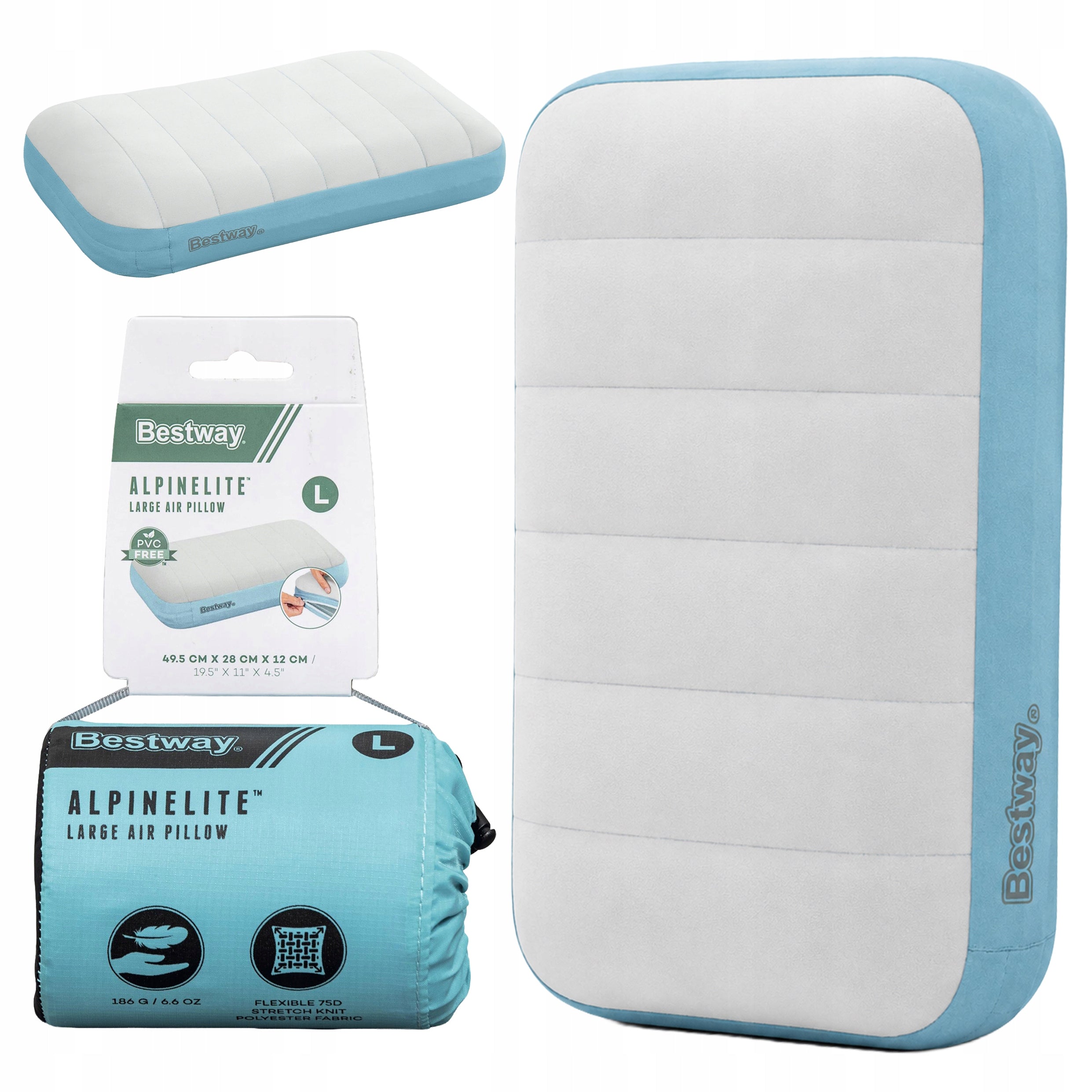 INFLATABLE TRAVEL PILLOW BESTWAY 69625 Brand Bestway