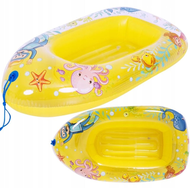 INFLATABLE WATER FOR CHILDREN BOAT MATTRESS SLIDE XXL BY THE SEA POOL