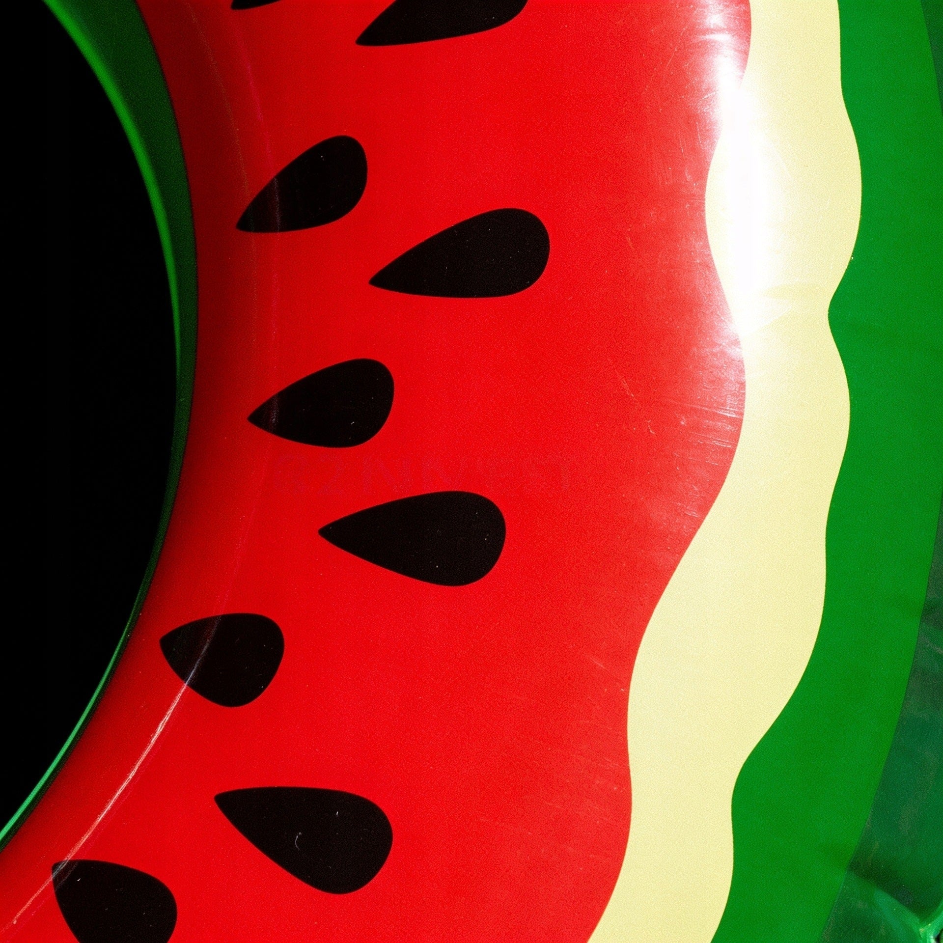 INFLATABLE WHEEL FOR SWIMMING POOL WATER WHEEL LARGE MATTRESS WATERMELON XL 90CM Packaging status original
