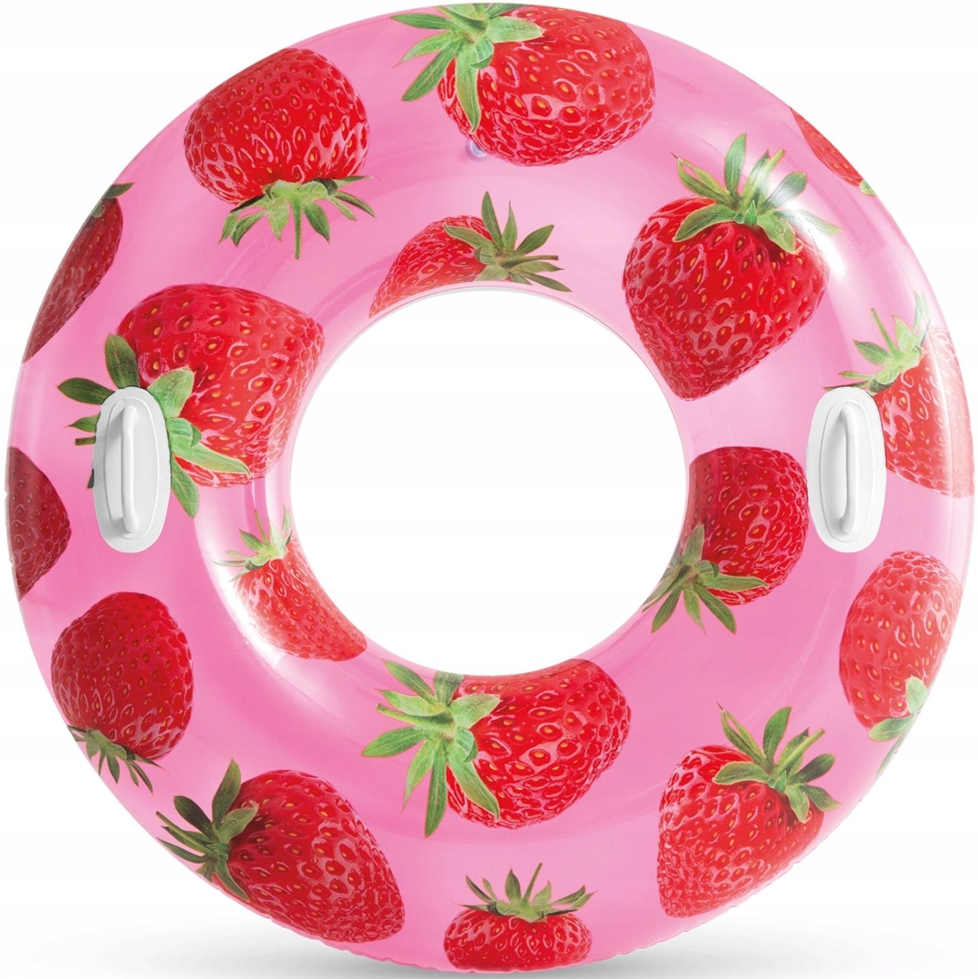INFLATABLE WHEEL FOR SWIMMING TO THE BEACH POOL, LARGE 107cm HOLIDAY FRUIT PINEAPPLE Brand Intex