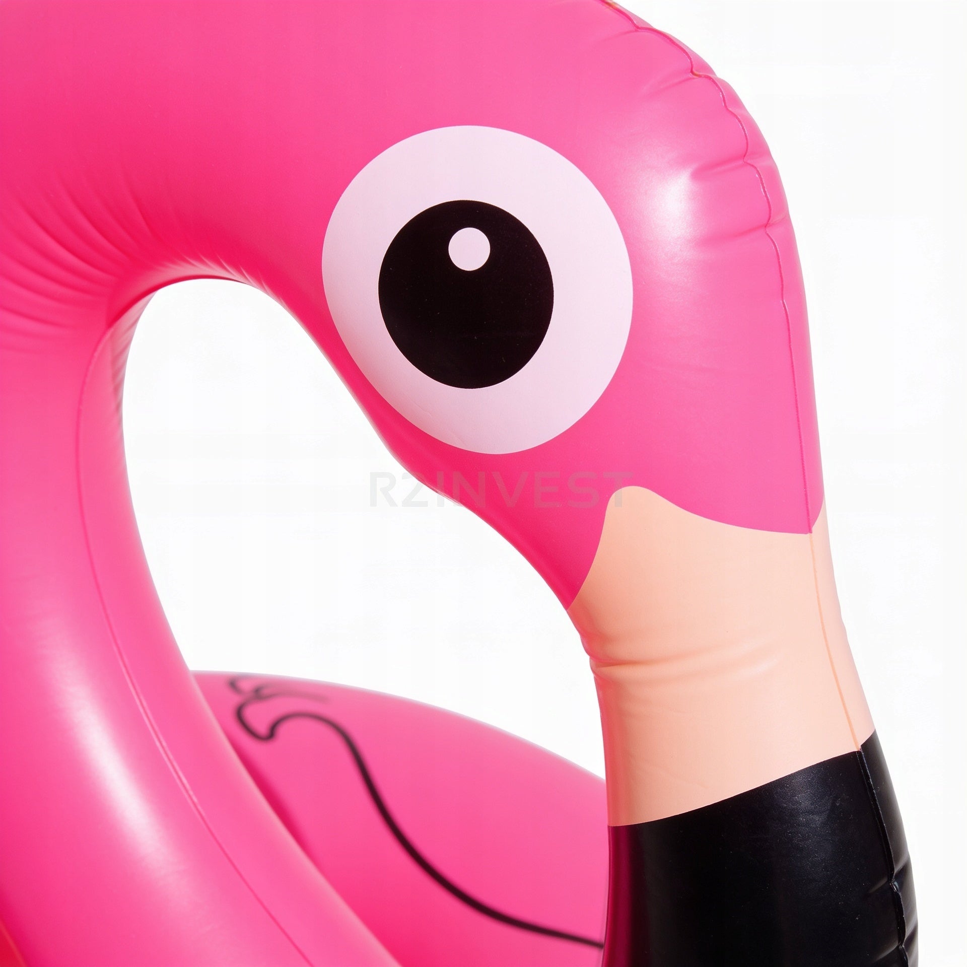 INFLATABLE WHEEL FOR SWIMMING WATER MATTRESS INFLATABLE FLAMINGO CIRCLE XL 90CM Packaging status original