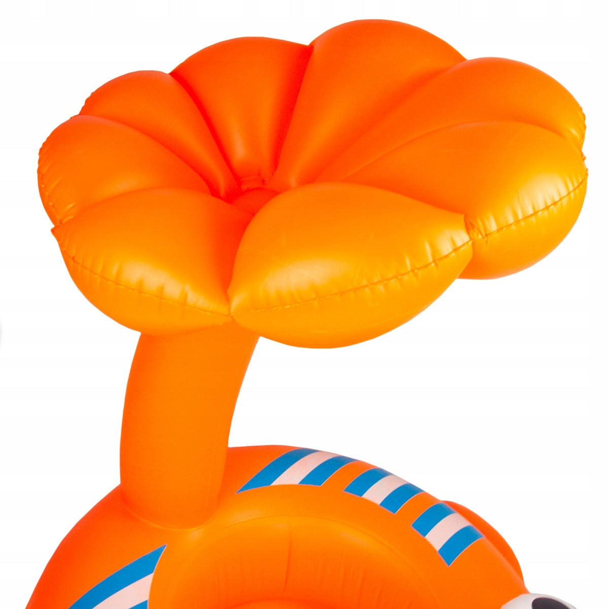 INFLATABLE WHEEL WITH SEAT AND VISOR PONTOON FOR CHILDREN TO SWIM Color red