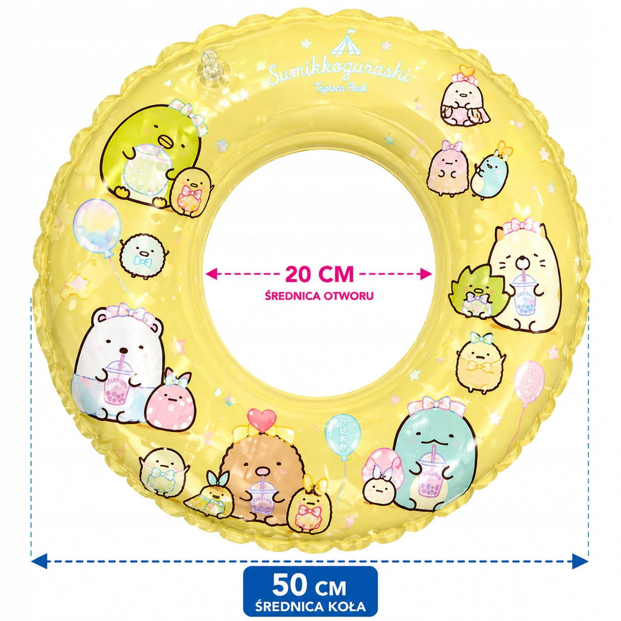 INFLATABLE WHEEL for tiny children swimming wheel for Swimming Pool Beach 50 cm Brand no brand