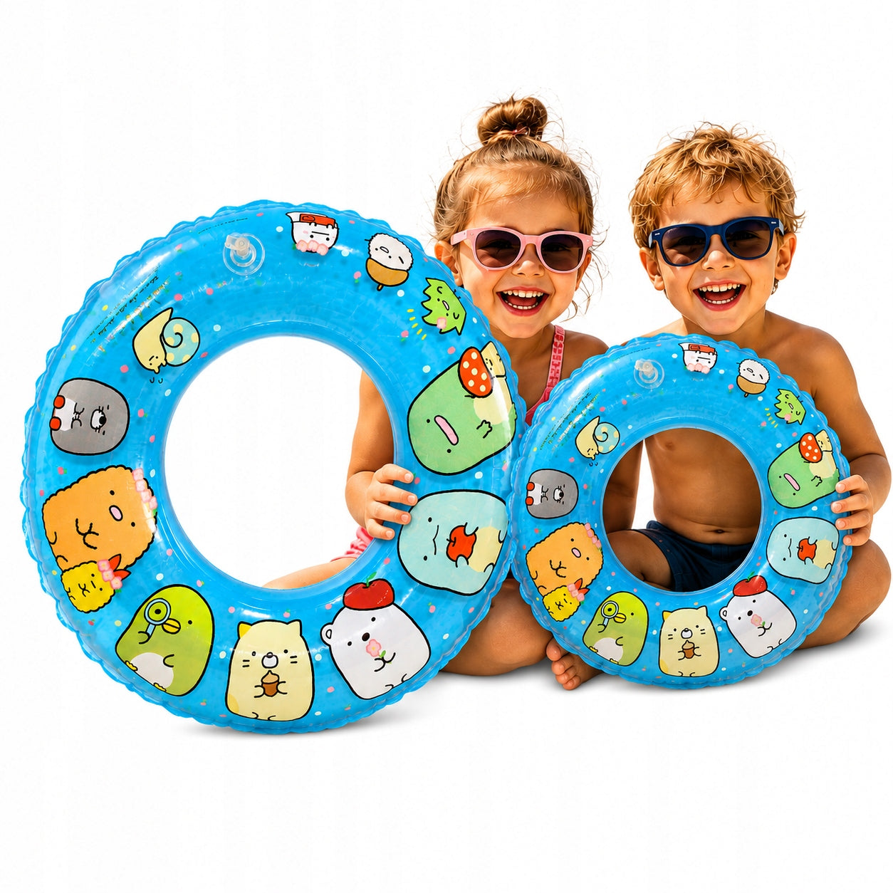 INFLATABLE WHEEL for tiny children swimming wheel for Swimming Pool Beach 50 cm