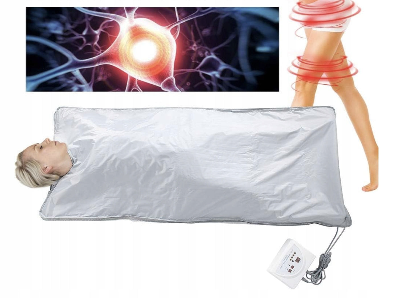 INFRARED BLANKET SAUNA HEATING BODY SHAPING SLIMMING SPA