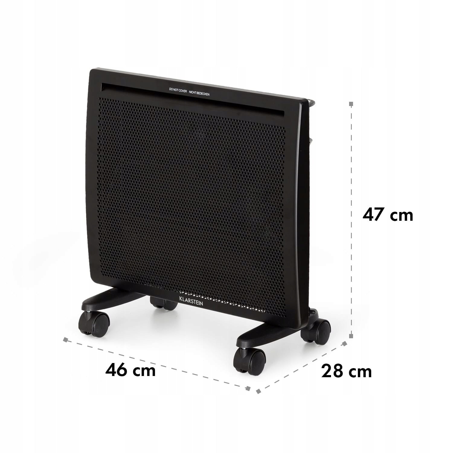 INFRARED CONVECTOR ELECTRIC HEATER ENERGY SAVING 1000W Brand Klarstein