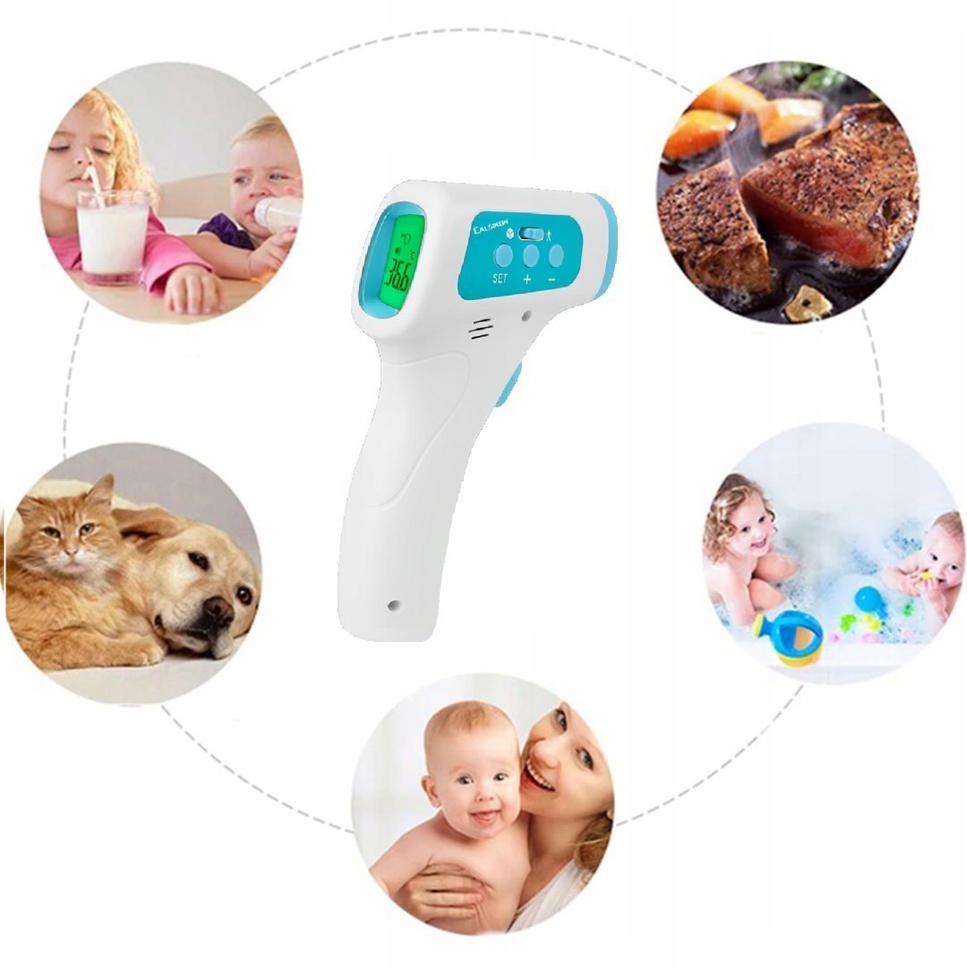 INFRARED MEDICAL FAST ELECTRONIC THERMOMETER + BATTERIES Medical device no