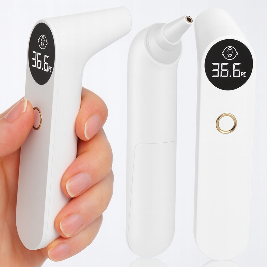 INFRARED MEDICAL NON-CONTACT ELECTRONIC THERMOMETER FOR FOREHEAD EAR Packaging status original