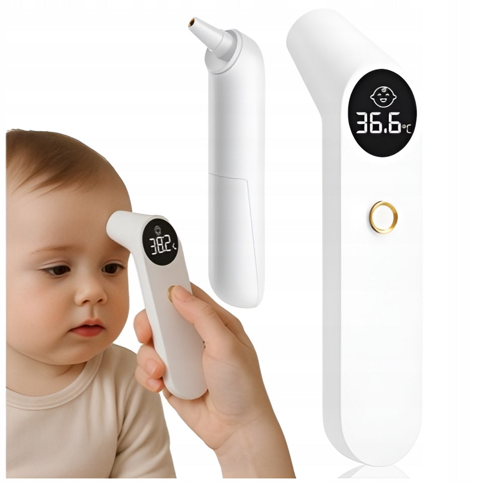 INFRARED MEDICAL NON-CONTACT ELECTRONIC THERMOMETER FOR FOREHEAD EAR