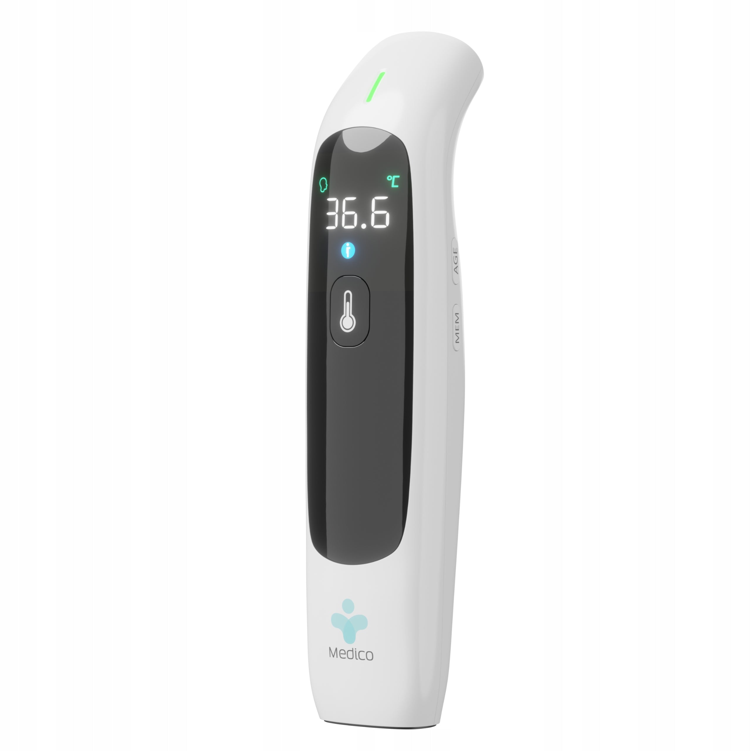 INFRARED MEDICAL NON-CONTACT THERMOMETER, LED, FAST MEASUREMENT, 3 MODES Medical device yes