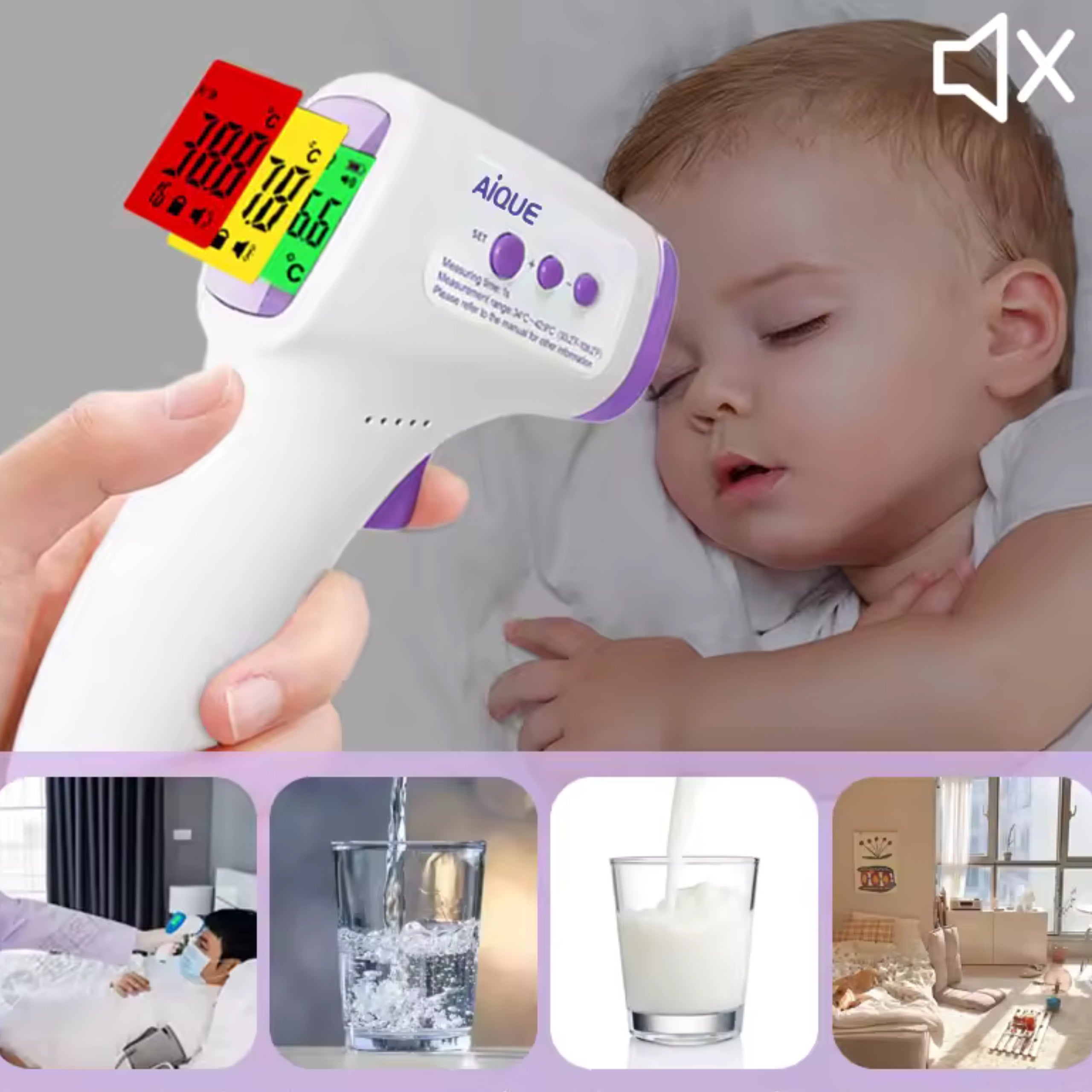 INFRARED NON-CONTACT MEDICAL THERMOMETER FOR CHILDREN MEDICAL MONTESSA Medical device no