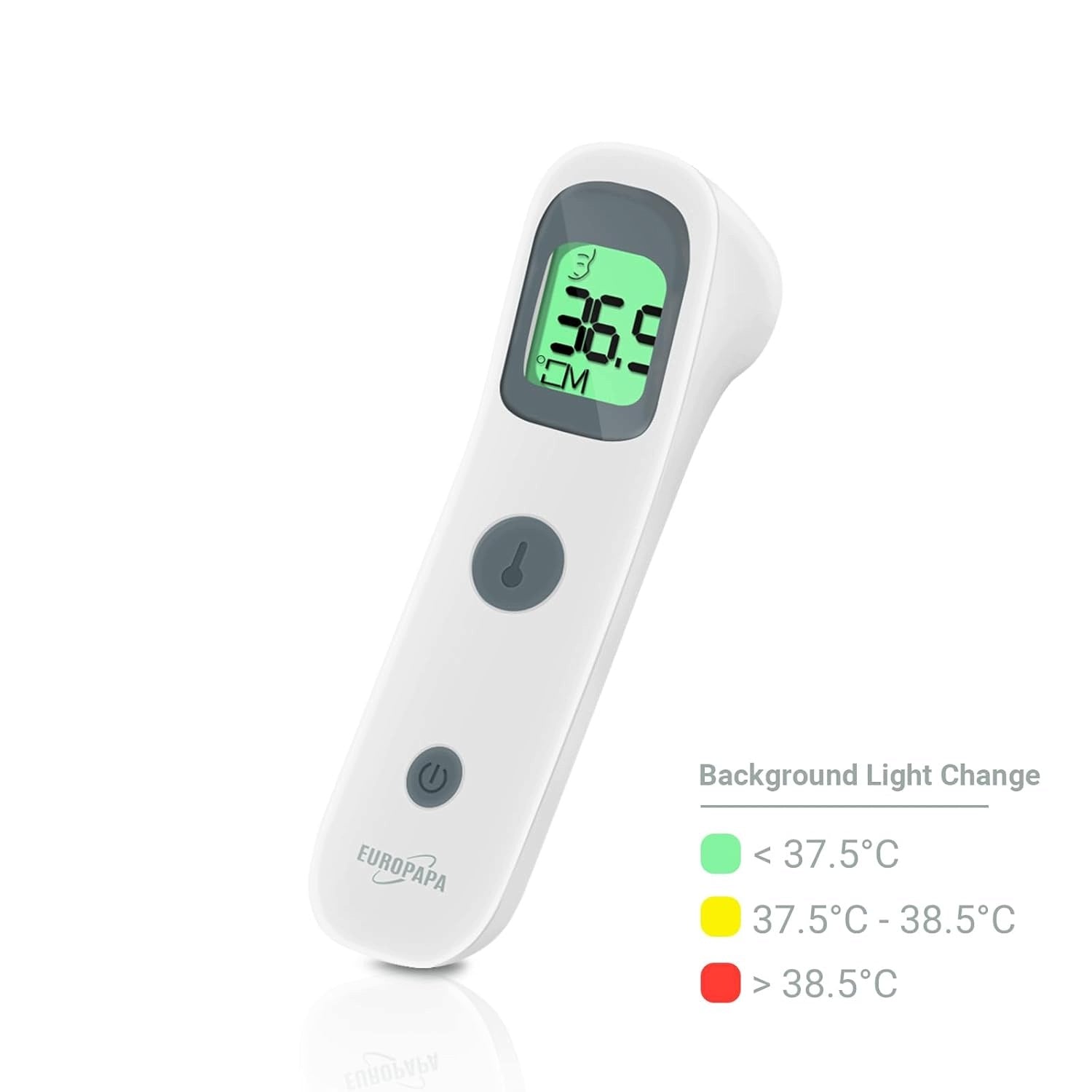 INFRARED NON-CONTACT THERMOMETER ALARM FEVER 30 MEASUREMENTS Medical device type accessories for a medical device or a product without an intended medical purpose