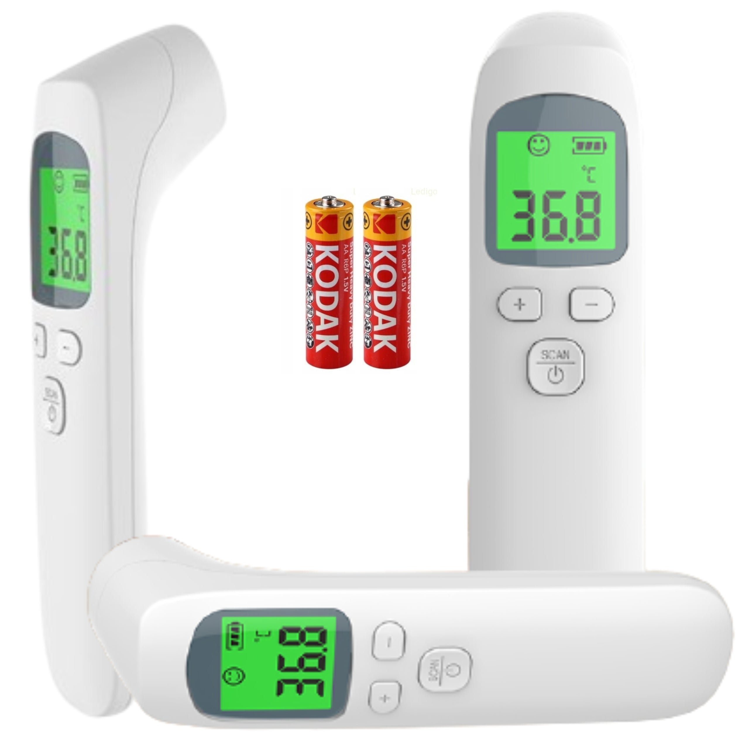 INFRARED NON-CONTACT THERMOMETER ELECTRONIC ACCURATE LCD BATTERIES