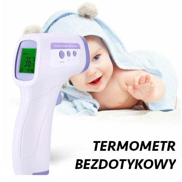 INFRARED NON-CONTACT THERMOMETER ELECTRONIC LCD ACCURATE WITH BATTERIES Manufacturer code IMROZ016