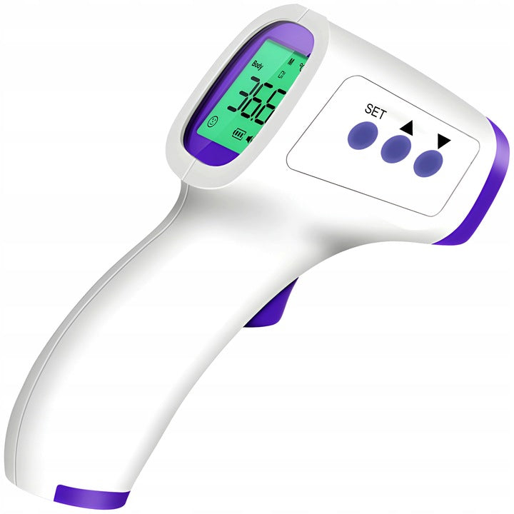 INFRARED NON-CONTACT THERMOMETER FOR CHILDREN AND ADULTS LCD 3G ACCURATE Medical device no