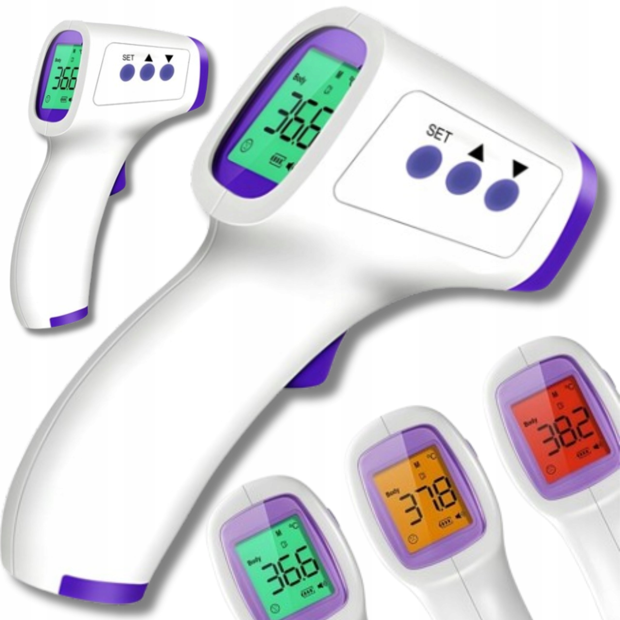 INFRARED NON-CONTACT THERMOMETER FOR CHILDREN AND ADULTS LCD 3G ACCURATE